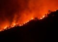 Efectivos de la UME de Torrejón se incorporan al incendio de Riglos, que alcanza unas 8.000 hectáreas