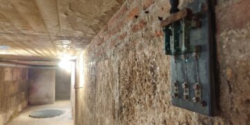 Alcalá prepara para 2027 la apertura del refugio antiaéreo rehabilitado bajo la Plaza de Cervantes