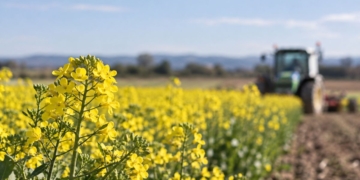 La colza alcanza casi 5.900 kilos por hectárea en los ensayos agrícolas realizados en Guadalajara