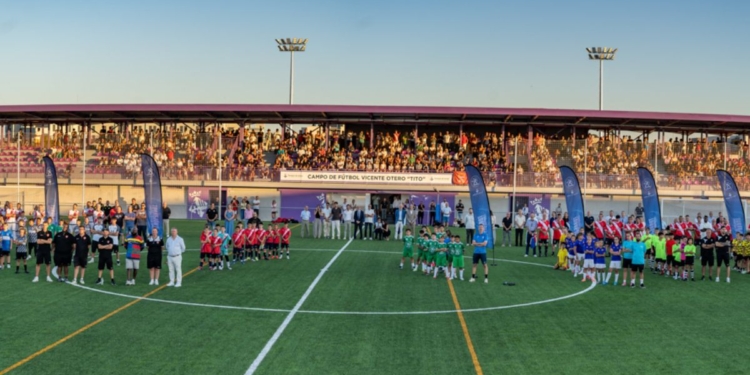 Torrejón estrena un nuevo campo municipal de fútbol para responder a la demanda de espacio de los clubes de la ciudad