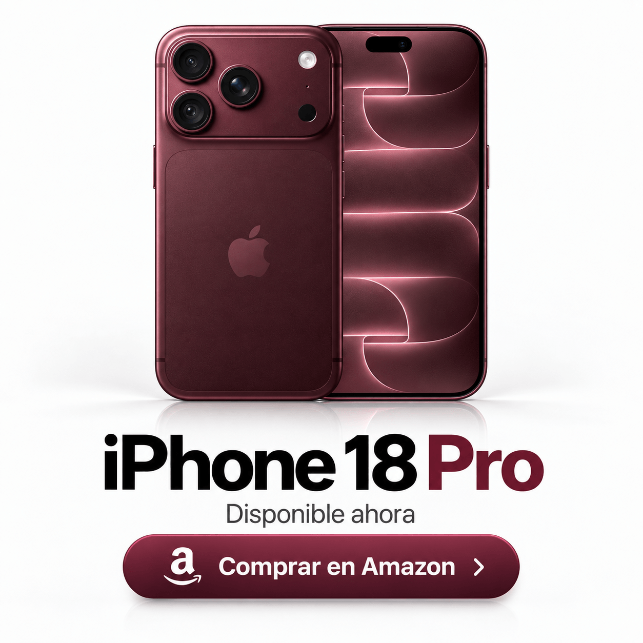 El iPhone 18 Pro llega hoy a las tiendas españolas con un precio de partida de 1.469 euros 2 iphone 18 pro amazon