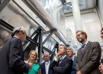La fábrica de Mahou en Alovera estrena la mayor planta de biomasa del sector cervecero español