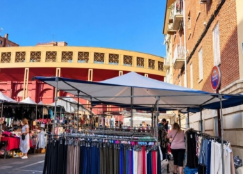 El mercadillo de Guadalajara cambia de ubicación los dos próximos sábados y se traslada junto a la Plaza de Toros