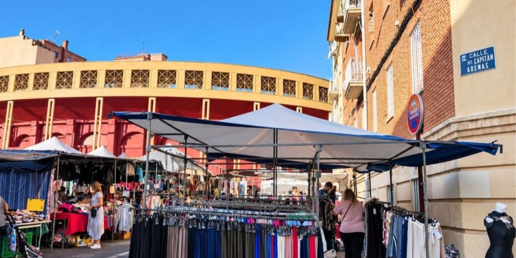 El mercadillo de Guadalajara cambia de ubicación los dos próximos sábados y se traslada junto a la Plaza de Toros