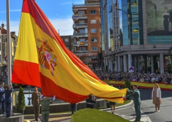 La lluvia obliga a suspender el Homenaje a la Bandera de las Fiestas Patronales de Torrejón