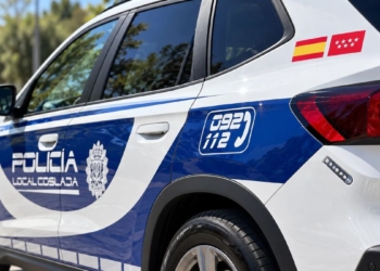 Una grabación permite a la Policía Local de Coslada identificar al responsable de un vertido ilegal de escombros