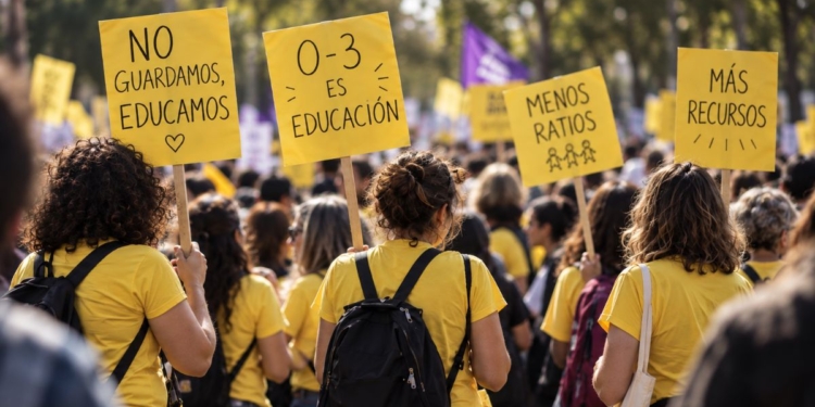 La educación infantil y especial saldrá a la calle el 18 de octubre para reclamar más recursos