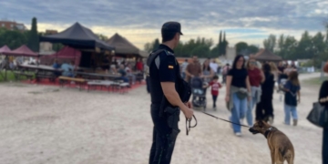 La Policía Local de Alcalá tramita nueve denuncias por drogas y localiza una navaja durante varias intervenciones