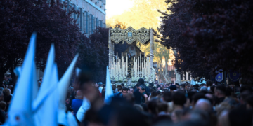 Alcalá vivirá este sábado un encuentro extraordinario entre la Soledad y el Cristo de los Doctrinos en la plaza de San Diego